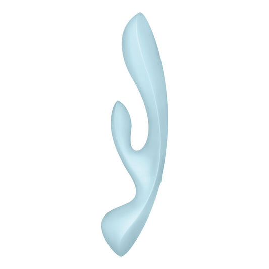 Vibrator Rabbit cu 3 Motoare, SATISFYER - Triple Oh, Roz