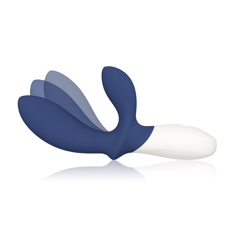 Vibrator Prostata, Lelo - Loki Wave 2, 12 Moduri de Vibratie, Albastru