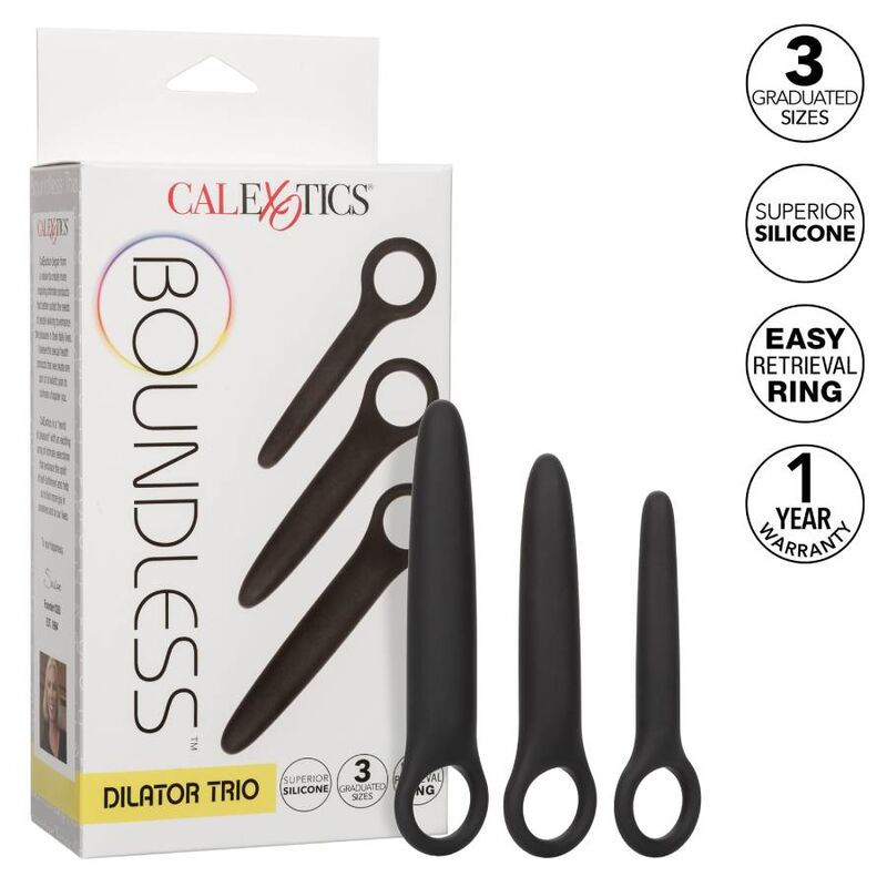 Set Dilatatoare, CalExotics - Trio, Silicon Premium, 3 Dimensiuni