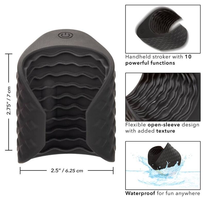 Masturbator, CalExotics - Boundless Grip, 10 Functii de Vibratie