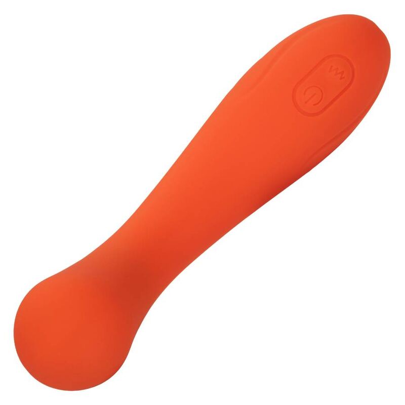 Vibrator Punctul G, CalExotics - Stella G-Wand, Silicon Lichid, Portocaliu