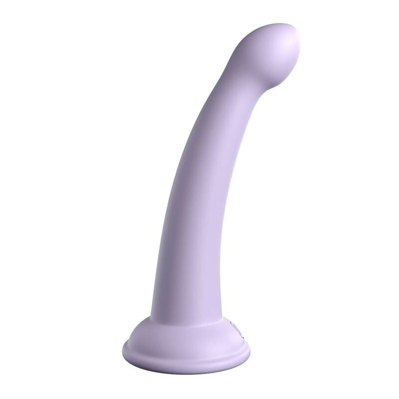 Dildo, Dillio - Secret Explorer, Silicon Tratat cu Platina, 15,24 CM Violet