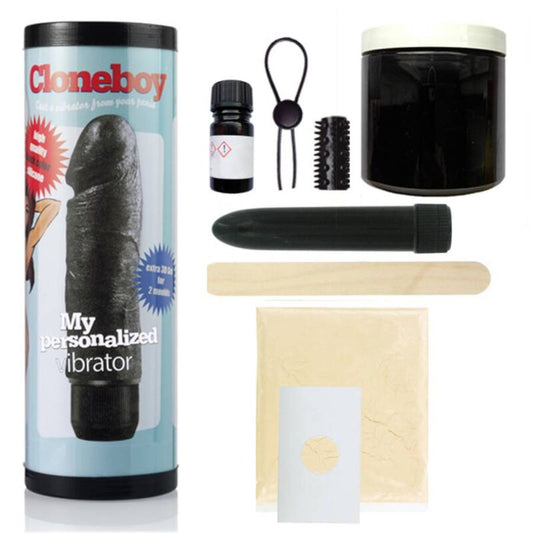 Kit Clonare Penis cu Vibratii, CLONEBOY - Negru