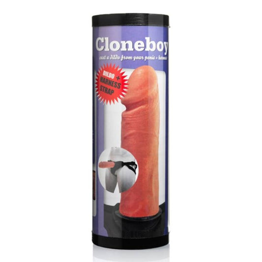 Kit Mulaj Dildo cu Ham, CLONEBOY - Dildo & Harness Strap