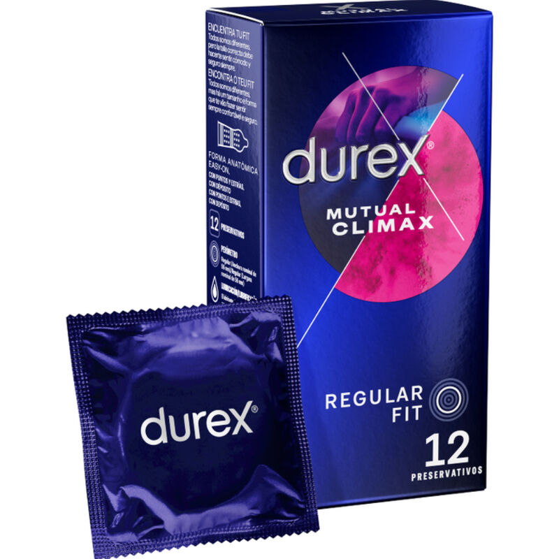 Prezervative, Durex - Mutual Climax, 12 Bucati