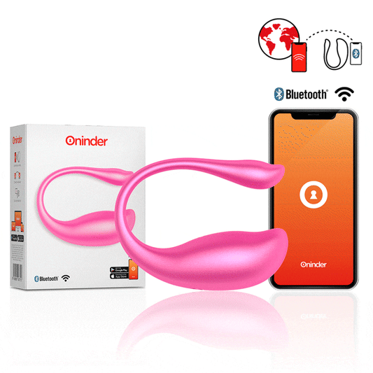 Vibrator Ou Vibrant, ONINDER - Nairobi, Stimulator Punct G, Silicon Medical, Negru, App Gratuita