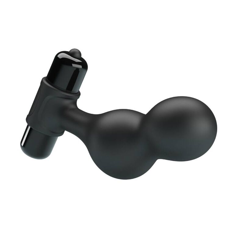 Dop Anal Vibrator, Mr Play - 0801S, 10 Functii de Vibratie, Negru