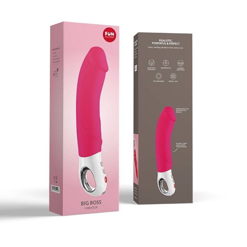Vibrator, Fun Factory - Big Boss G5, Reincarcabil, Roz