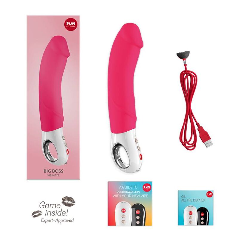 Vibrator, Fun Factory - Big Boss G5, Reincarcabil, Roz