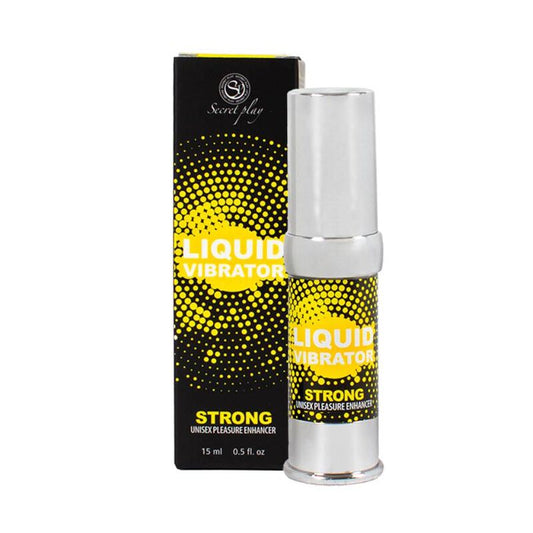 Stimulator Lichid Unisex Puternic, SECRETPLAY - Vibrator Lichid Strong, 15 ml