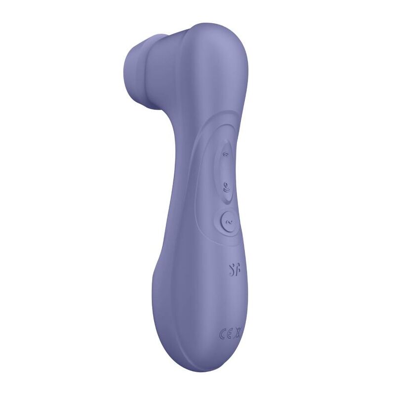 Stimulator Clitoris, Satisfyer - Pro 2 Generation 3, Tehnologie Aer Lichid, Rosu Vin