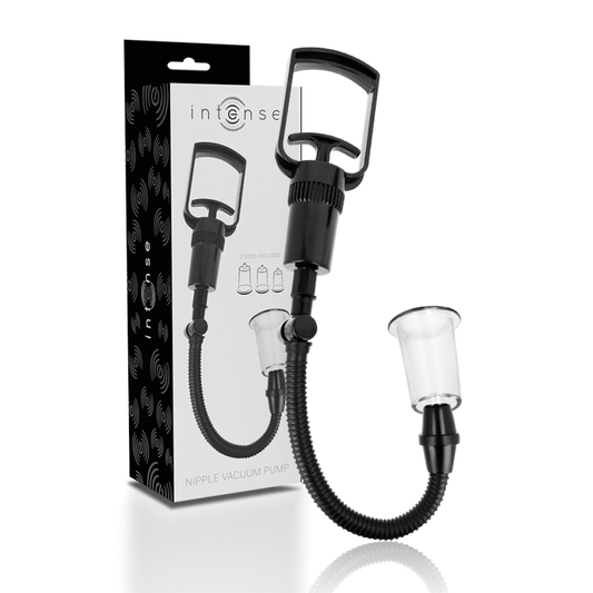 Ventuze pentru Sfarcuri Unisex, INTENSE - PUMP cu Vibratii si Suport Calibrare
