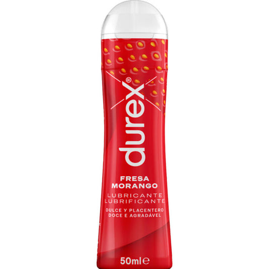 Gel Lubrifiant cu Aroma Capsuni, DUREX - Play Strawberry, 50 ml