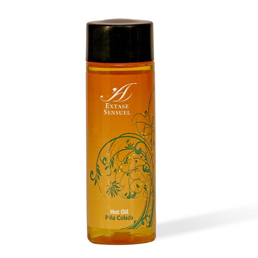 Ulei de Masaj Stimulant, Extase Sensual - Pina Colada Heat, Efect de Caldura, 100 ML