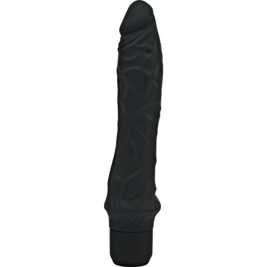 Vibrator Classic Mare, GET REAL - Silicon Medical, Negru, 24,9 cm