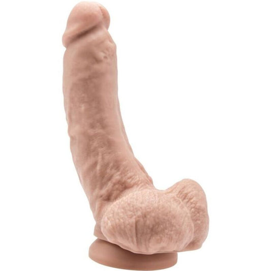 Dildo Realist cu Bile, GET REAL - 20,5 cm, Skin
