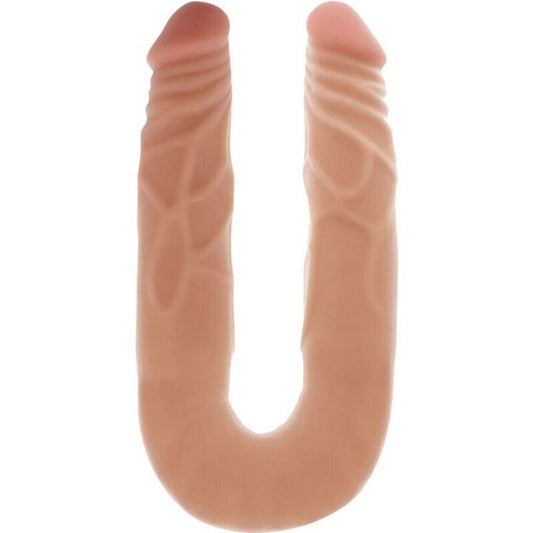 Dildo Dublu, Get Real - Double Dong, Realist, 35 CM Piele