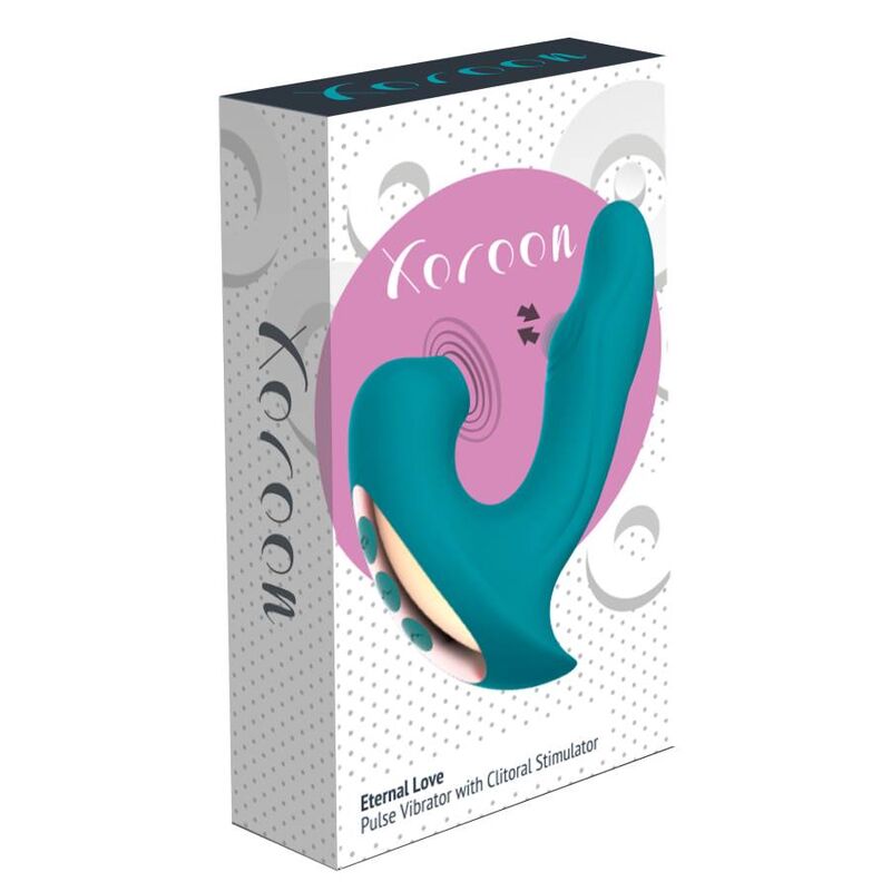 Stimulator Clitoris, Xocoon - Eternal Love, 3 Functii, Verde
