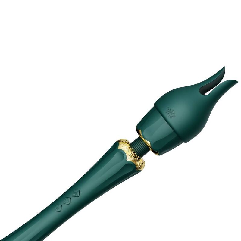 Vibrator Wand, Zalo - Kyro, Tehnologie Direct Power 2.0, Verde