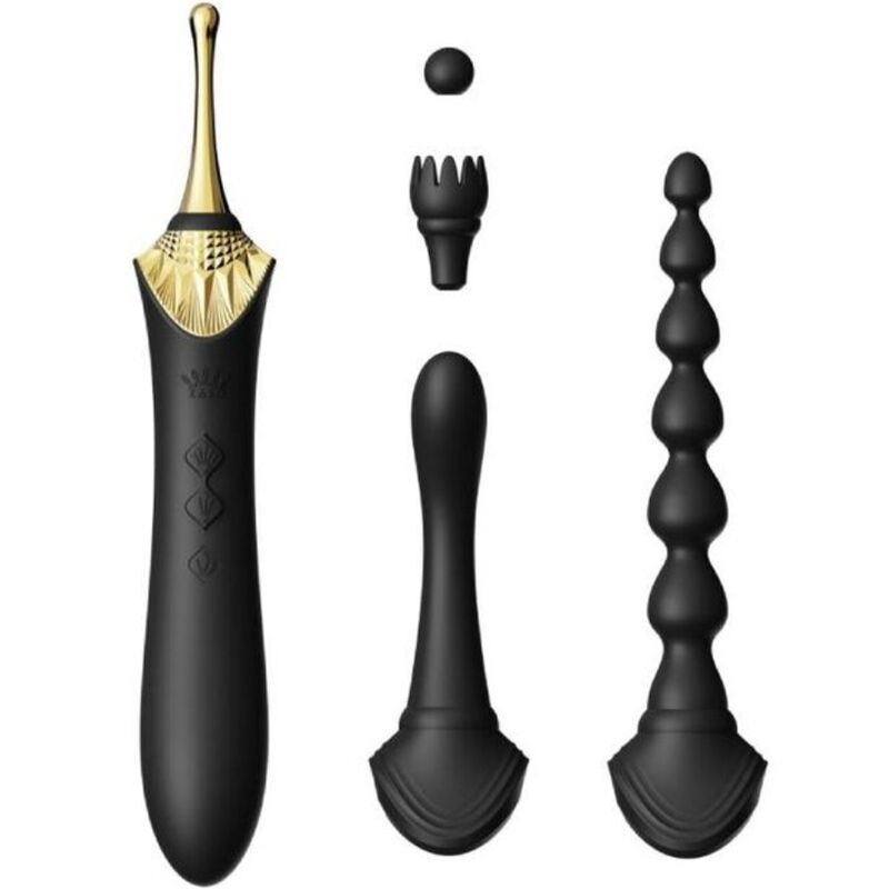 Vibrator Clitoris, Zalo - Bess 2, Functie de Incalzire, Negru