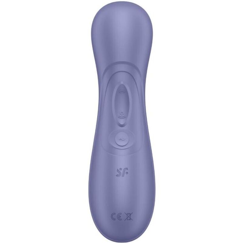 Stimulator Clitoris, Satisfyer - Pro 2 Generation 3, Tehnologie Aer Lichid, Rosu Vin
