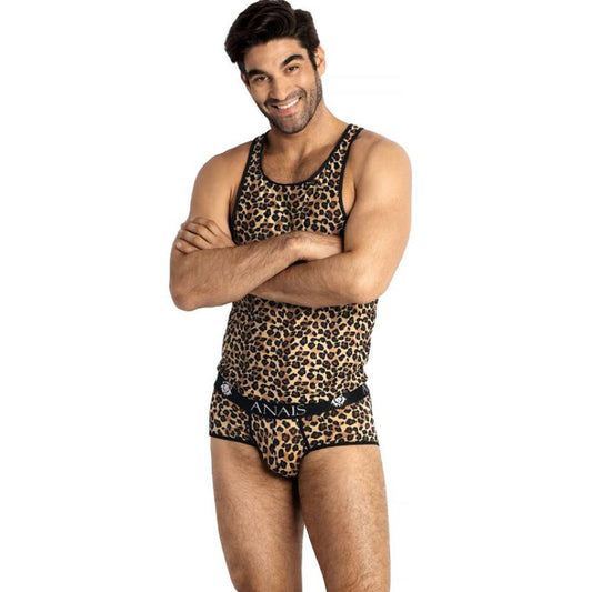 Top Barbati, ANAIS MEN - Mercury, Microfibra cu Print Animal
