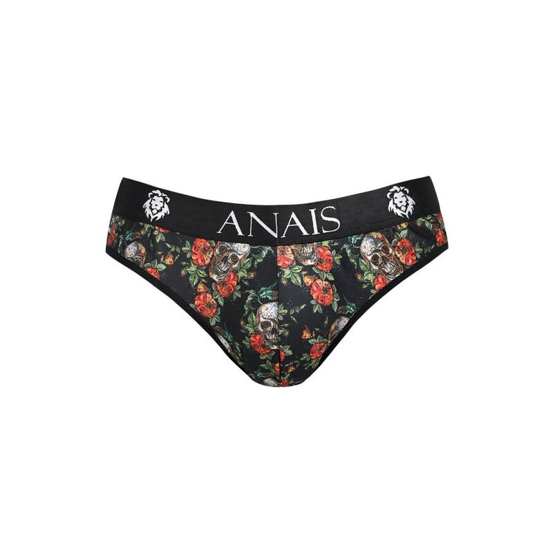 Slip, Anais Men - Power, Imprimeu cu Trandafiri si Cranii, S