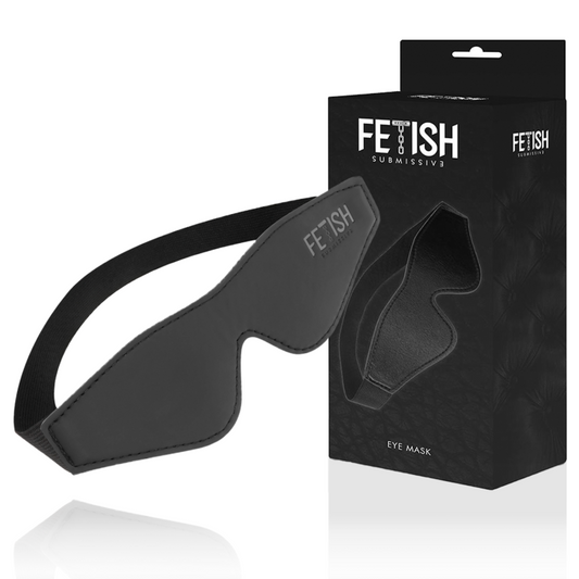 Masca pentru Ochi, FETISH SUBMISSIVE - Piele Vegana cu Captusire Neopren