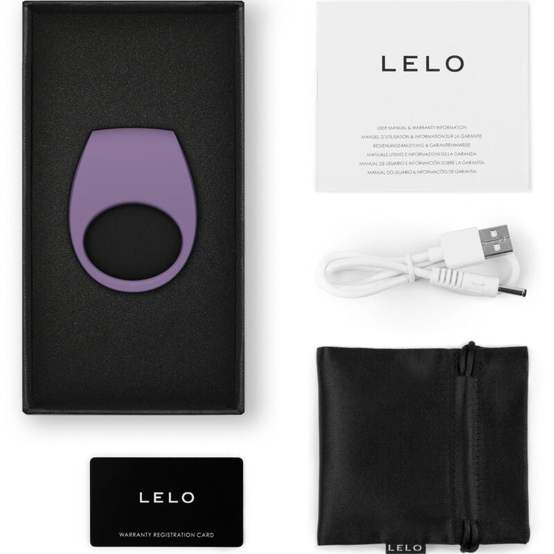 Inel Vibrator, Lelo - Tor 3, Control prin Aplicatie Bluetooth, Mov
