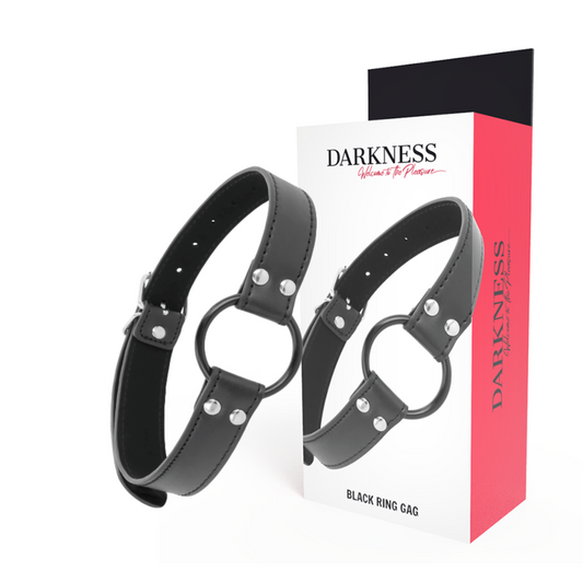 Calus cu Inel, DARKNESS - Diametru 3,6 cm, Negru