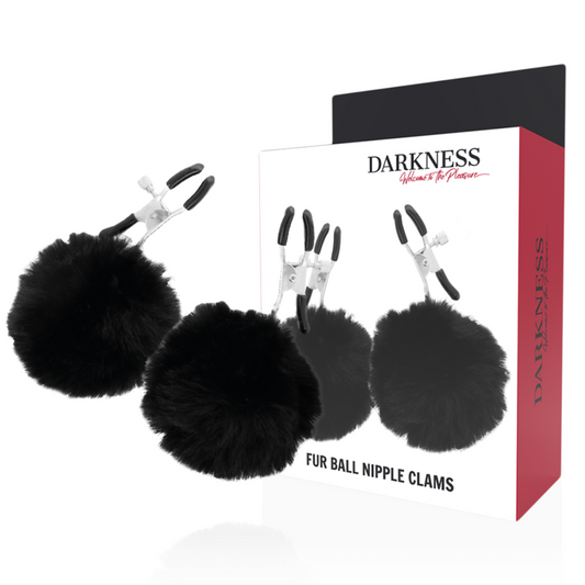 Cleme pentru Sfarcuri cu Pompoane, DARKNESS - Metal Fara Nichel, Reglabile