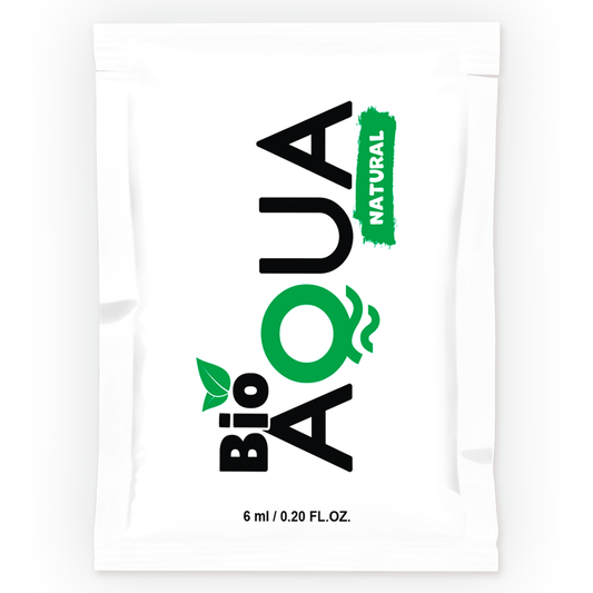 Lubrifiant Pe Bază De Apă, BIOAQUA, Ingrediente Naturale 6 ml
