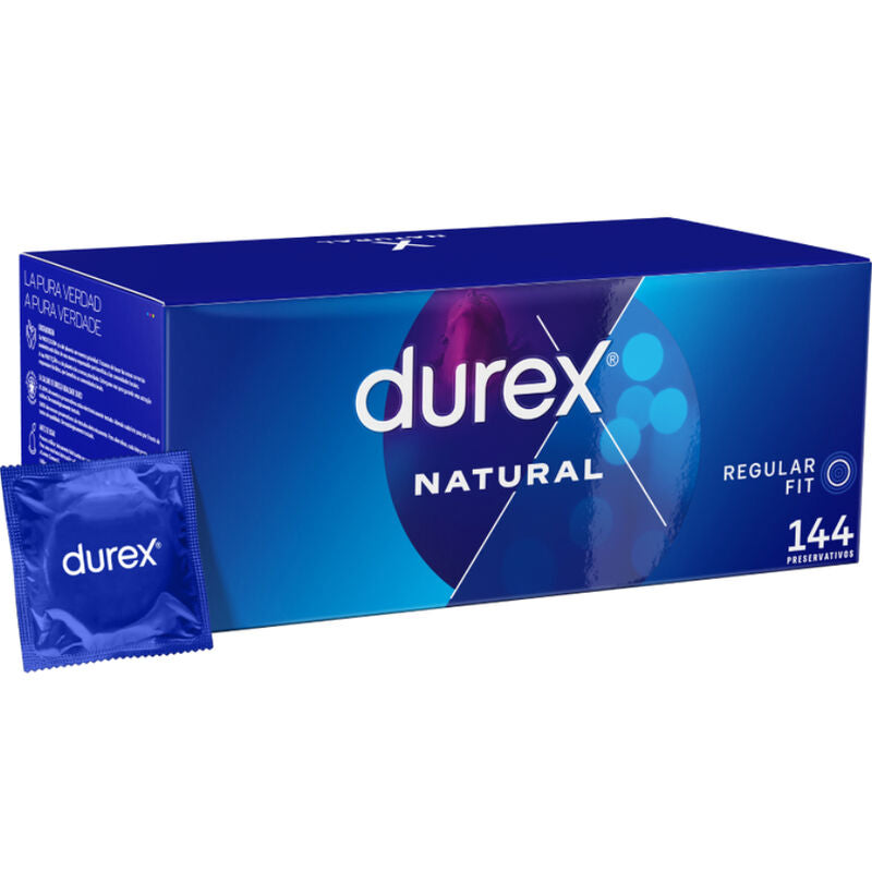 Prezervative, Durex - Natural Comfort, Forma Anatomica Easy-On, 144 Bucati