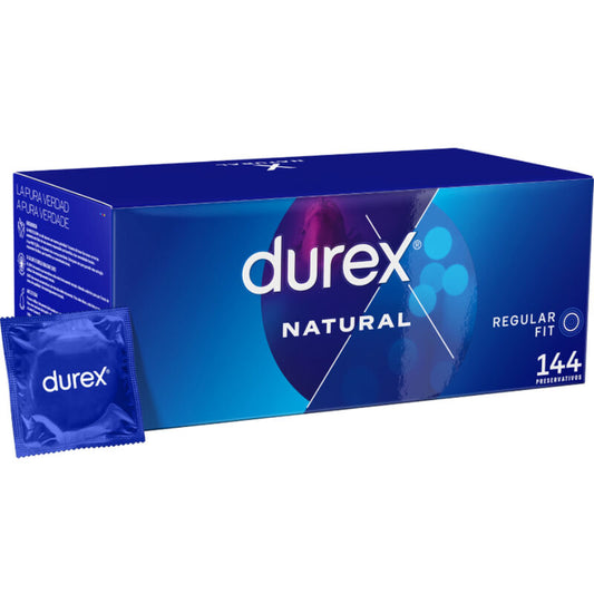 Prezervative, Durex - Natural Comfort, Forma Anatomica Easy-On, 144 Bucati