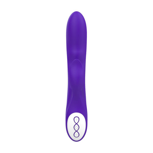 Vibrator Rabbit, GALATEA - Galo Mov cu Telecomanda Watchme, Silicon, 21 cm