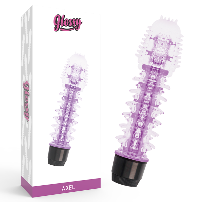 Vibrator, Glossy - Axel, Vibratii Multiple, 14 CM Lilac