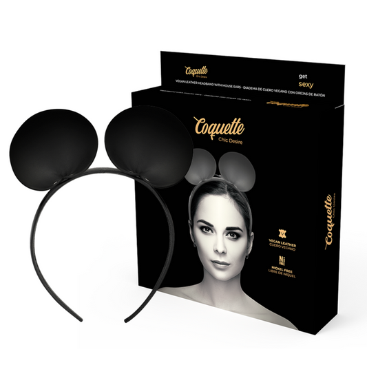 Bentita cu Urechi de Soricel, COQUETTE CHIC DESIRE - Piele Vegana