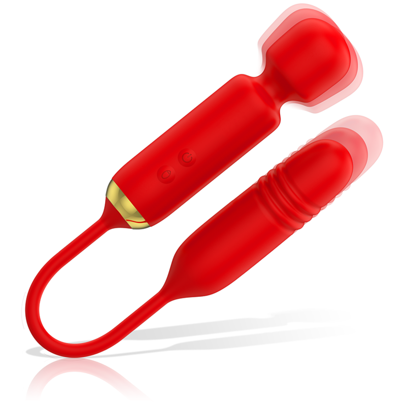 Vibrator Wand, Mia - Toscana Double Pleasure, Miscare Automata Up And Down