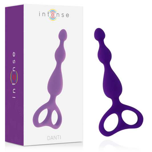 Bile Anale, INTENSE - Danti, Silicon Medical, Lila, 17,5 cm