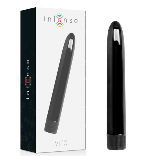 Vibrator, INTENSE - Vito, Negru, 17 cm