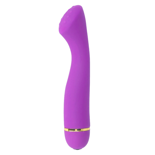 Vibrator Punctul G, INTENSE - Lilo 20 Viteze, Silicon Medical, Lila, 17,7 cm