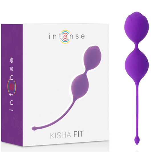 Bile Kegel, INTENSE - Kisha Fit, Silicon Medical, Lila, 20 cm
