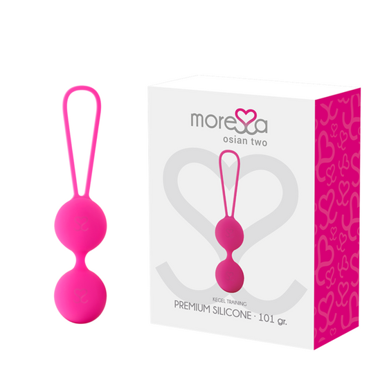 Bile Chinezesti, MORESSA - Osian Two Premium Silicon, Roz, 35 mm