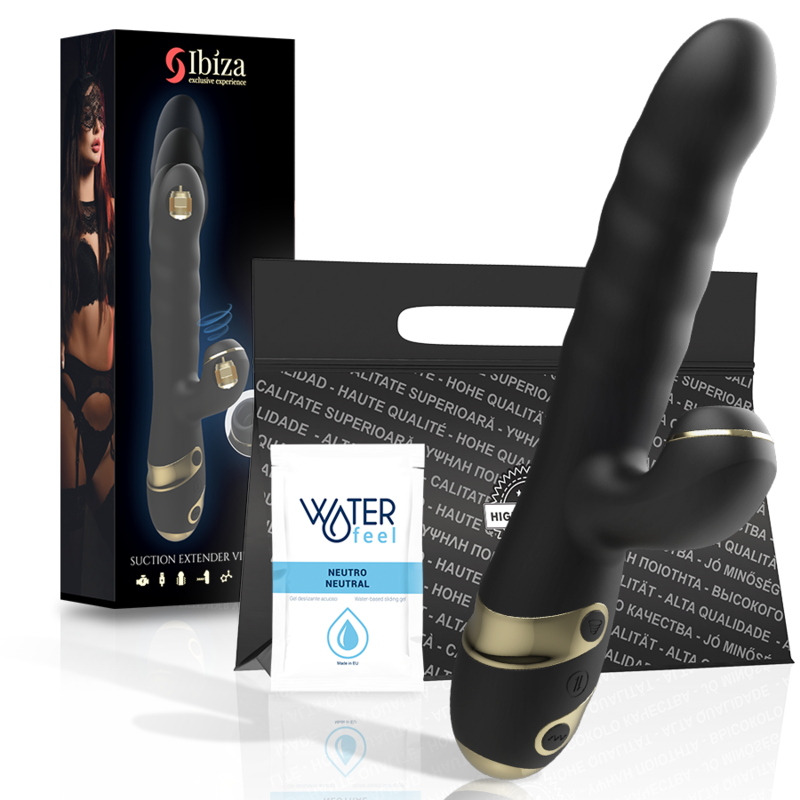 Vibrator cu Suctiune Clitorisa, Ibiza - Suction Extender, Up & Down System