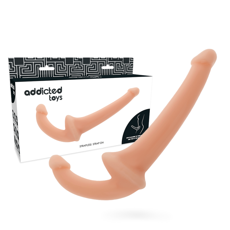 Dildo, Addicted Toys, fara Ham, 26 CM Natural