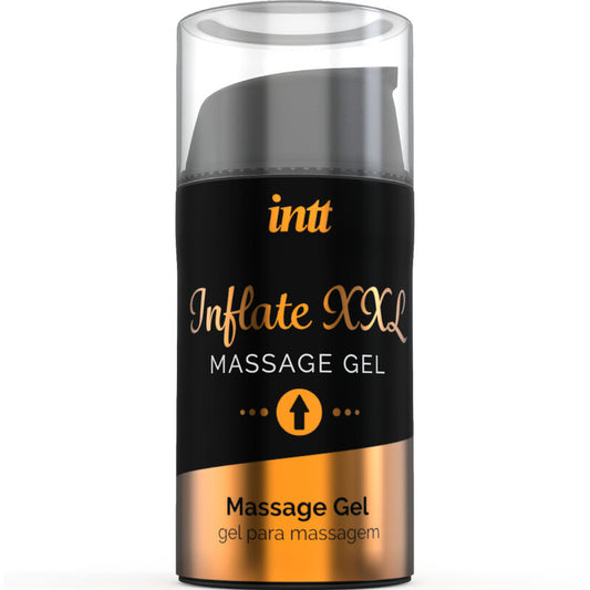 Gel Stimulator Erectie si Marire Penis, INTT FOR HIM - Inflate XXL, Aroma Scortisoara, 15 ml