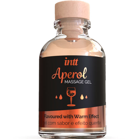 Gel de Masaj, INTT - Aperol Massage, Efect Intens de Caldura, Aroma Aperol