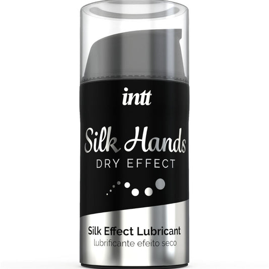 Lubrifiant pe Baza de Silicon, INTT LUBRICANTS - Silk Hands, Formula Concentrata, 15 ml