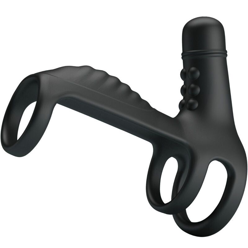 Manson Penis, Pretty Love - 0801S, Vibratii 10 Moduri, Negru