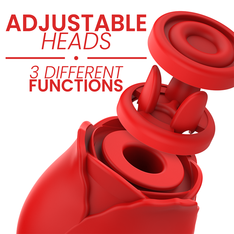 Stimulator Clitoris, Mia - Rose 2.0, cu Doua Capete, Luxury Edition